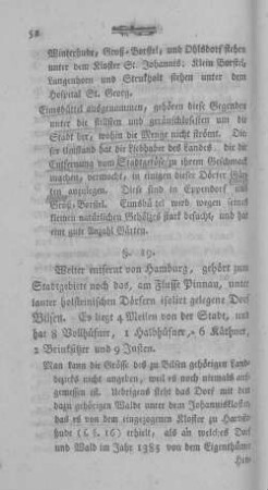 §. 19-21. Bilsen, Barnbeck, Alstergegenden