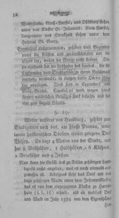 §. 19-21. Bilsen, Barnbeck, Alstergegenden