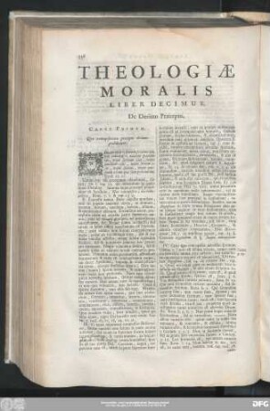 Liber Decimus. De Decimo Praecepto.