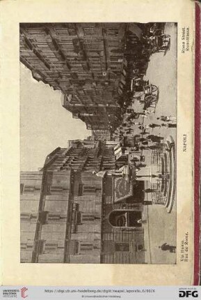 Napoli – Via Roma. – Rue de Rome. – Rome Street – Romstrasse.