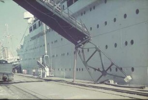 Passagierschiff "Milwaukee" : Passagierschiff "Milwaukee" (1929; Blohm und Voss) der Hamburg-Amerika Linie (HAL)