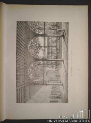 85 (XL. XV.). Vue intérieure du convent de dervich. p. coste del. Imp: chez, L. Letronne. 15. Quai Voltaire. E. Ollivier SC.
