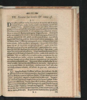 VII. Novitas haec inutilis & noxia est.