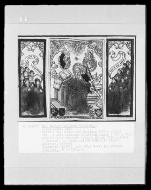 Die Vision der heiligen Brigitta