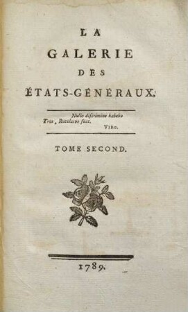 La Galérie Des Etats-Généraux, 2
