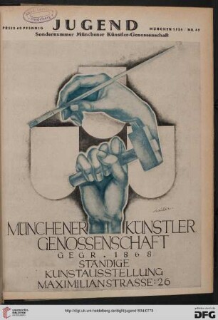 Nr. 49 (Sondernummer Münchner Künstler-Genossenschaft)