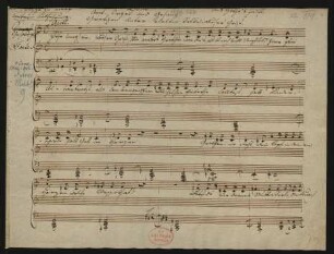 Szene aus Goethes Faust; V (2), Coro, pf (orch); B-Dur; D 126