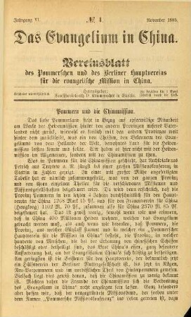No. 4., November 1885