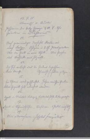 12. September 1918 - 19. September 1918