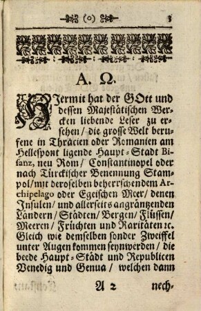 Die Große Welt-beruffene Hauptstadt Bisanz, Neu-Rom, Constantinopel