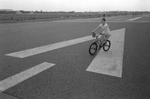 Auf dem Flughafen Tempelhof