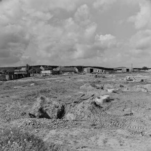 Rep. Kaschwitz : Kaschwitz. Landwirtschaftsgelände mit Ställen