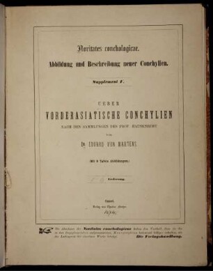Suppl. 5: Novitates conchologicae. Suppl. 5
