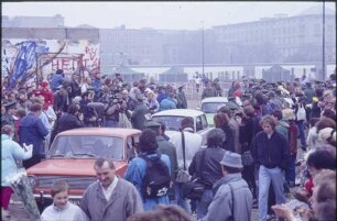 Maueröffnung am Potsdamer Platz