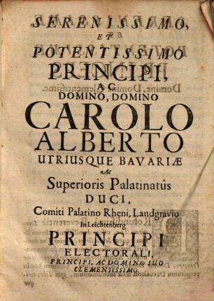 Semicenturia Considerationum Juridicarum Super Jure Hoffmarchiali Bavarico