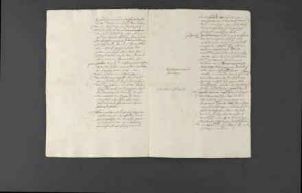 Introduktionsschreiben des französischen Gesandten de Virail bei Herzog Christoph von Württemberg, worin der Wunsch König Heinrichs II. von Frankreich dargelegt wird, den Frieden mit den deutschen Fürsten zu erhalten.
