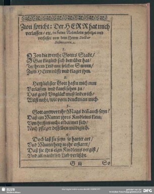 Trauergedichte