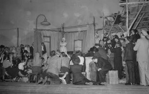 Szenenbilder aus der Oper "Der Bajazzo" von Ruggero Leoncavallo an der Deutschen Staatsoper Berlin : Szenenbild