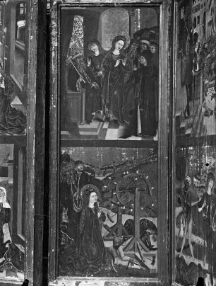 Szenen aus dem Leben der heiligen Katharina
