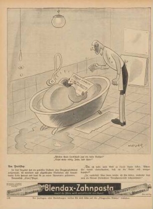 "Wollen Eure Lordschaft jetzt die kalte Dusche?"