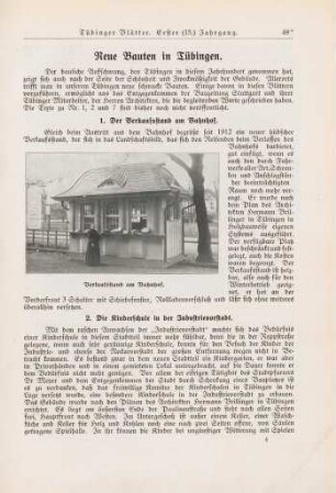 49-58 Neue Bauten in Tübingen