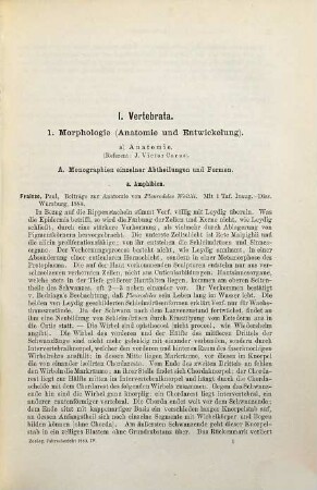 Zoologischer Jahresbericht. 1880 (1881), Abth. 4