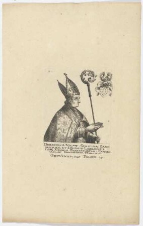 Bildnis des Didericus a Bülow