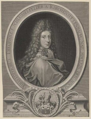 Bildnis des Christophorus Theophilus Schlusselfelder
