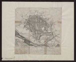 Grundriss der Churbaierischen Haupt- und Residenzstadt München