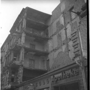 Negativ: Ruine, Hauptstraße 162, 1951