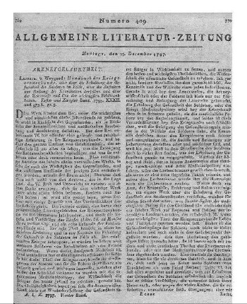 Mursinna, C. L.: Medicinisch-chirurgische Beobachtungen. 2. Aufl. Nebst einigen Anmerkungen darueber. Berlin: Himburg 1796