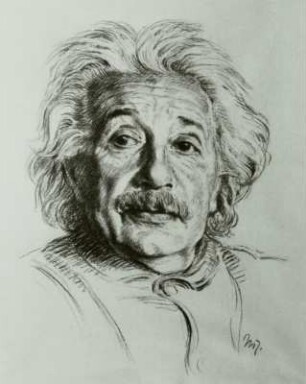 Porträt Prof. Albert Einstein