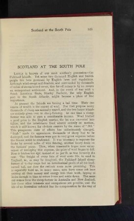 Scotland at the South Pole.