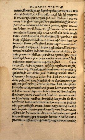 Titi Livii Patavini Decas ..., [2]. Decas Tertia