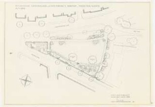 Öffentliche Grünanlage »Linnenbrinks Garten«, Münster: Grundriss 1:250