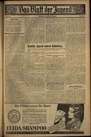 Zweite Ausgabe vom Donnerstag, den 23. Juni 1932.