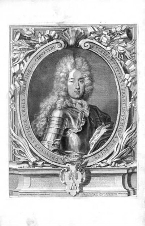 Princeps Antique Urbis Agyllinae. Italiae. Cerveteri Excellentissimus Franciscus Maria Ruspolus