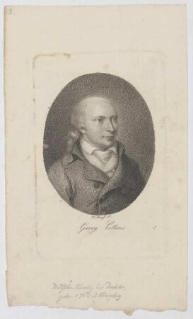 Bildnis des Georg Collins