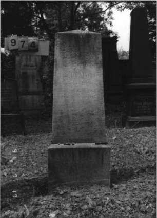 Grabstein 974 [Hahn S. 213 Grab-Nr. 1338]
