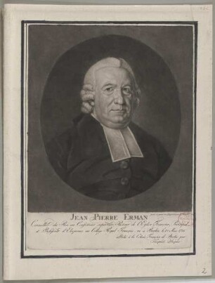 Bildnis des Jean Pierre Erman