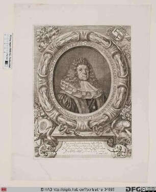 Bildnis Christoph Gottlieb Dilherr (von Thummenberg)