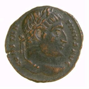 Münze, Follis, 325 - 326