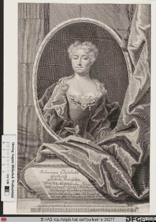 Bildnis Johanna Elisabeth Grolig, geb. Freiesleben