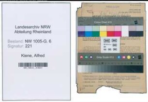 Entnazifizierung Alfred Kiene , geb. 02.11.1912 (Bote)