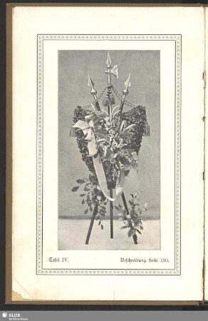 Tafel IV : Beschreibung Seite 130