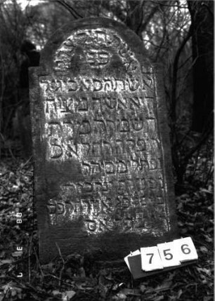Grabstein 756