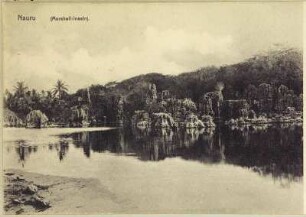 Küste Naurus (Hamburger Südsee-Expedition 1908-1910)