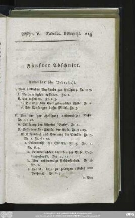Fünfter Abschnitt.