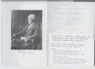 Abbildung von Alexander Agassiz