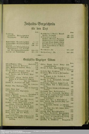 Geschäfts-Anzeiger Löbau